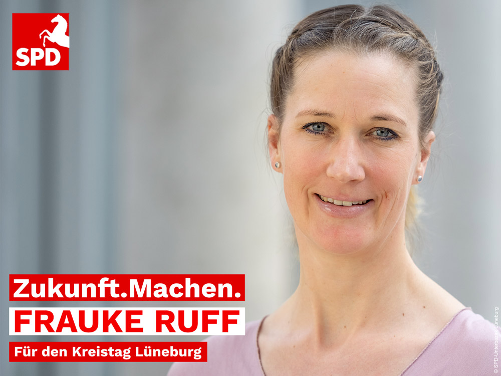 Frauke Ruff SPD Kandidatin für den Kreistag Lüneburg